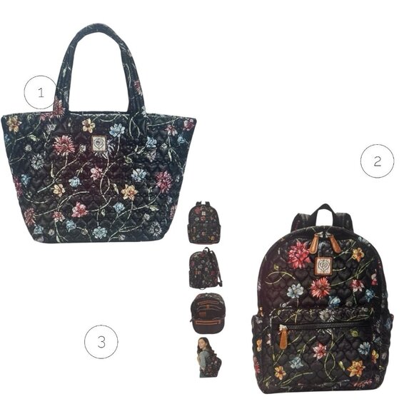 Brighton HEART TO HEART BACKPACK $365 AND TOTE $340  2 ITEMS  NWT W/COVERS  $705 main image 6